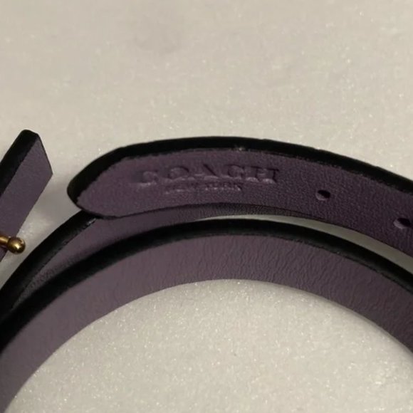 Coach Leather Wrap Bracelet - Picture 3 of 4